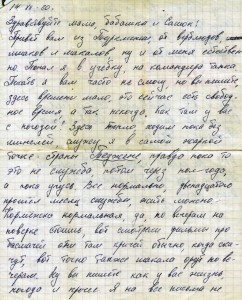 Письмо Димешина М.Л
